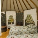 yurt double bed