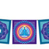 Meditation Mandala Flag