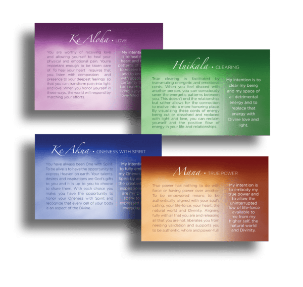 Hawaiian Healing Intentions Cards - Image 3